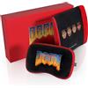 noblechairs Set di cuscini Noblechairs Doom retro edition in memory foam Nero/Rosso