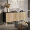 MIlani Home ALA - madia moderna con tre ante