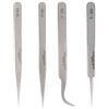 Pwshymi In Acciaio Inox Antimagnetico A Prova di Acido Pinzette Ad Alta Durezza Orologio Riparazioni Strumento Professionale In Acciaio Inox Pinzette di Precisione Set Accessorio(27 SA)