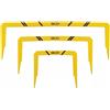 SKLZ Putt Path Gates - Precisione nei Putts | Marcatori gialli; 10/20/30 cm; attrezzo durevole; migliora precisione del putt con segni visivi