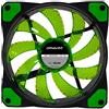 Gammec Fg15Gr Ventola Per Case, 15 Led, Luce Verde, 12 Cm