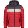 Cmp Fix Hood 30k2757 Jacket Rosso 2XL Uomo