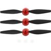 The Lord of the Tools Lord of the Tools - Set di 3 eliche di ricambio per aereo radiocomandato, include 3 protezioni per eliche e 3 adattatori compatibili con aereo VOLANTEXRC P51D