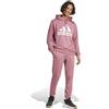 Tuta Intera Completa UOMO Adidas Big Logo Hoodie French Terry Rosa poliestere IY6662