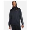 Giacca Tuta sportiva UOMO Nike Nero Track Top con TASCHE a ZIP Poliestere FN0257-010