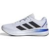 Scarpe Sneakers UOMO Adidas GALAXY 7 M Bianco Nero Running Jogging ID8753