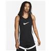 canotta canottiera smanicato UOMO Nike Nero Dri-FIT Icon poliestere DV9967-010