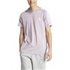 T-shirt Maglia maglietta UOMO Adidas Viola Essentials 3-Stripes Cotone IS1331