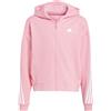 Giacca tuta felpa cappuccio Ragazzi Adidas Future Icons 3-Stripes Full-Zip Rosa IM0086