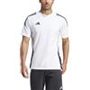 Maglia Allenamento Training UOMO Adidas Tiro 24 Sweat Bianco Cotone IR9353