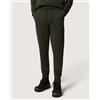 Pantaloni tuta UOMO Napapijri Verde MERBER Jogger Cotone Felpato NA4FR7GE4