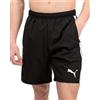 Pantaloncini Bermuda Shorts UOMO Puma Nero TeamLiga Padel tennis con tasche 931835-03