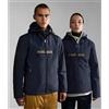 Bomber Giubbino Giacca imbottita UOMO Napapijri Rainforest Open Winter Blu NP0A4HES1761