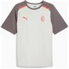 Ac Milan Puma T-shirt maglia Maglietta Grigio Cotone Jersey Casuals 2023 24 772307-20