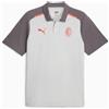 Ac Milan Puma Polo Maglia UOMO Grigio Cotone maniche corte CASUALS 2023 24 772305-20