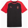 Ac Milan Puma T-shirt maglia maglietta 2023 24 Nero Cotone Jersey Casuals 772307-04