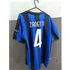 Inter fc Nike Maglia Calcio Storica vintage celebrativa Zanetti 4 triplete Home FCI-Zan4homTrip