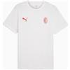 Ac Milan Puma T-shirt maglietta maglia Essentials Bianco Cotone 2024 25 777669-07