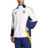 Real Madrid Adidas Giacca tuta rappresentanza Bianco 2024 25 Presentation IT5148