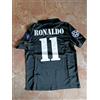 Real Madrid Adidas Maglia Calcio Vintage storica Nero Away Ronaldo 11 R9RMCF11