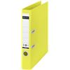 Leitz 10 Registratori a leva Leitz 180° A4, dorso 5 cm, 350 fogli, giallo