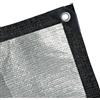 BeGrit Telo ombreggiante riflettente al 99% in alluminio, 3 m x 4 m, protezione UV e rete di raffreddamento, rete riflettente del calore, tessuto di blocco solare argentato, per serre, giardini,
