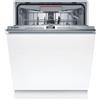 Bosch Serie 4 SMH4ECX21E Lavastoviglie da incasso a scomparsa totale 14 coperti Classe B Livello sonoro 42dB 6 Programmi Cestelli Flex e 3° cestello 60 cm