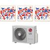 LG Condizionatore LG Trial Split Inverter serie ARTCOOL GALLERY PHOTO 9+9+9 con MU3R19 R-32 Wi-Fi Integrato 9000+9000+9000