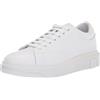 AX ARMANI EXCHANGE SCARPE SNEAKERS UOMO AX ARMANI EXCHANGE XUX123 XV534 00152 BIANCO ORIGINALPE2024