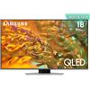 Samsung Q80D TV QLED 4K 50" QE50Q80DATXZT Smart TV Wi-Fi Eclipse Silver 2024, Processore NQ4 AI GEN2, 4K AI Upscaling, Simple