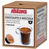 Ristora Cioccolato e Nocciola compatibile con le Macchine da Caffè a marchio Nescafé® Dolce Gusto® Conf 10 Pz