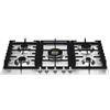 BERTAZZONI P905CMODX Piano Cottura a Gas, 90 cm, 5 Fuochi, Acciaio Inox, Serie Modern, Dual Wok Centrale