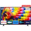 LG UHD 75'', Serie UT8000 2024, 75UT80006LA, Smart TV 4K, Ultra HD, Processore α5 Gen7, 20W, 3 HDMI, HDR10 Pro, Filmmaker Mode, Game Optimizer, Alexa, Wi-Fi, webOS 24, Telecomando Puntatore