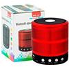 WS Mini Speaker Cassa Altoparlante Portatile Bluetooh con Funzione di Chiamata con il Cellulare (GIALLO ORO)