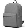 KONO Zaino per bambini zaino per la scuola per ragazzi e ragazze zaino leggero per adolescenti studenti bookbag viaggio casual zaino da giorno donne uomini, Grigio, Taglia unica, Scuola