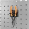 SOGI Gancio asolato porta pinza ARR-GAN-PS per pannelli porta attrezzi - compatibile con arredo officina ARR-OFF