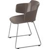 Et al. Sedia con braccioli con base a slitta CLASSY 1084 ET AL