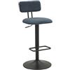 Mauro Ferretti SGABELLO BAR LIGHT NAVY 2 PEZZI
