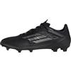 adidas F50 League Football Boots Firm Ground, Scarpe da Calcio Unisex-Adulto, Core Black/Iron Metallic/Gold, 36 2/3 EU