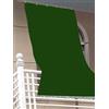 HOME ZEN HOUSEHOLD LINEN Tenda da Sole LIGHT Tinta Unita per Esterno e Balcone, con Frange e Anelli, Tessuto Poliestere Leggero, Diverse Varianti 290 x 290 cm tinta unita verde