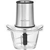 Profi Cook PC-MZ 1150 - Tritatutto elettrico - con tritatutto multifunzione e tritaghiaccio - 400 Watt - Colore Silver