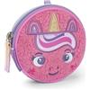 Franco Cosimo Panini MOFU MOFU - Portamonete Ufficiale Mofu Mofu, con Pratica Chiusura Zip, Ideale per Riporre Monete e Altri Piccoli Oggetti, Idea Regalo Bambine e Ragazze, 9x13 cm, Rosa