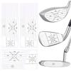 OSDUE Golf Impact Tape,120pz Etichette di Nastro di Impatto da Golf,Adesivi per Mazze da Golf,Migliorare Lo Swing con Adesivi di Impatto da Allenamento,Ferri da Stiro/Putter in Legno/Allenamento Swing