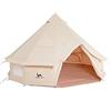 TOMOUNT - Tenda a campana, 3 m, 4 m, per 3-4 persone, in cotone, adatta per campeggio, come tipi, tenda a piramide per gruppi e famiglie, per attività all'aperto