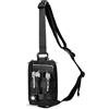 VIPERADE CHS2 Borsa a Tracolla EDC sul Petto Tattica MOLLE, Marsupio Piccola per Campeggio/All'Aperto - Nero
