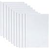 YIPUETERNITY 10 Fogli Trasparente A4 Copertine per Rilegatura con Barra Scorrevole, A4 Rapporto Copertina, Plastica Rapporto Copertina per Casa Scuola Ufficio Documenti Classificazione - Bianco