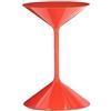 ZANOTTA tavolino TEMPO - 631-H50-ARANCIONE
