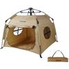 Tenda da campeggio per animali domestici grande spazio materiale in tessuto Oxfo