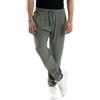 Giosal Pantaloni Uomo Lino Pantalaccio Lungo Elastico Regular Fit Tinta Unita Casual Vari Colori (IT, Testo, XL, Regular, Regular, Verde)