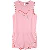 PUMA Alpha Jumpsuit G Tuta Intera, Rosa, 12 Anni Bambina